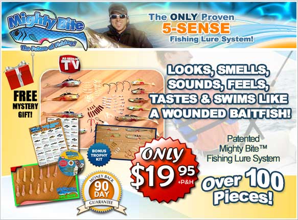 buy mighty bite fishing lure Mighty Bite